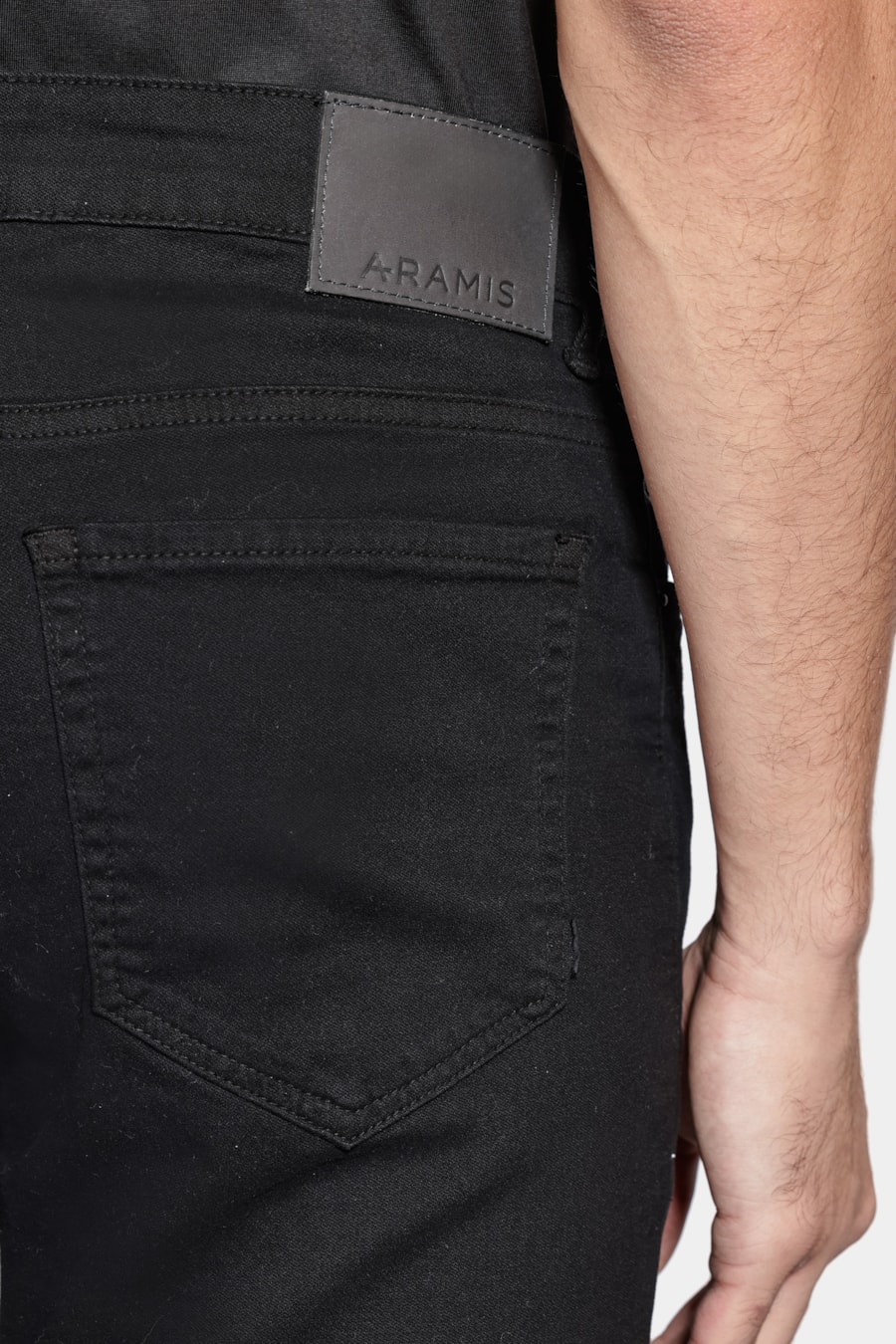 Calça Slim Moletom Color Preto — foto 4 de 5