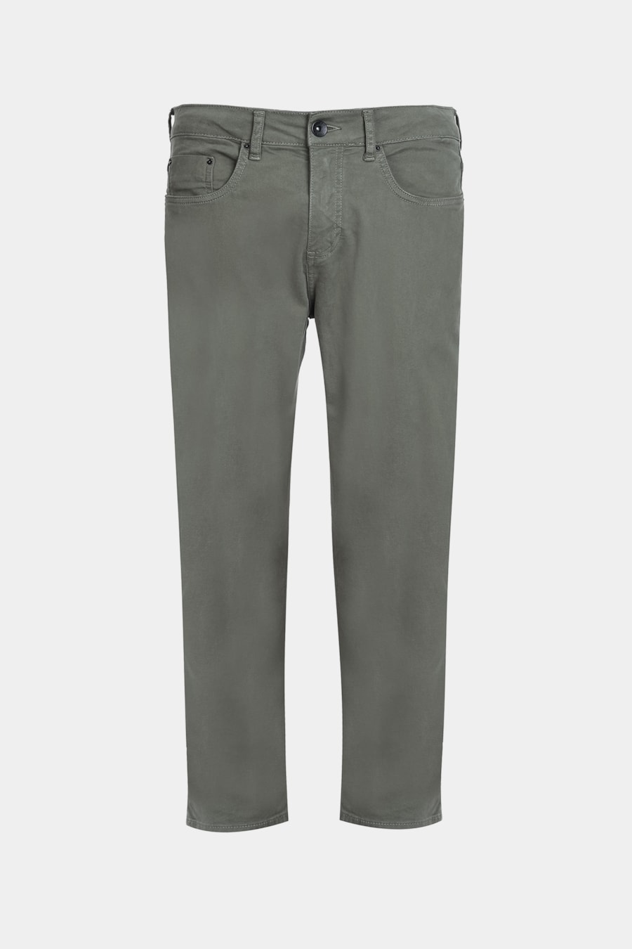 Calça Slim Moletom Color Verde Militar — foto 6 de 6