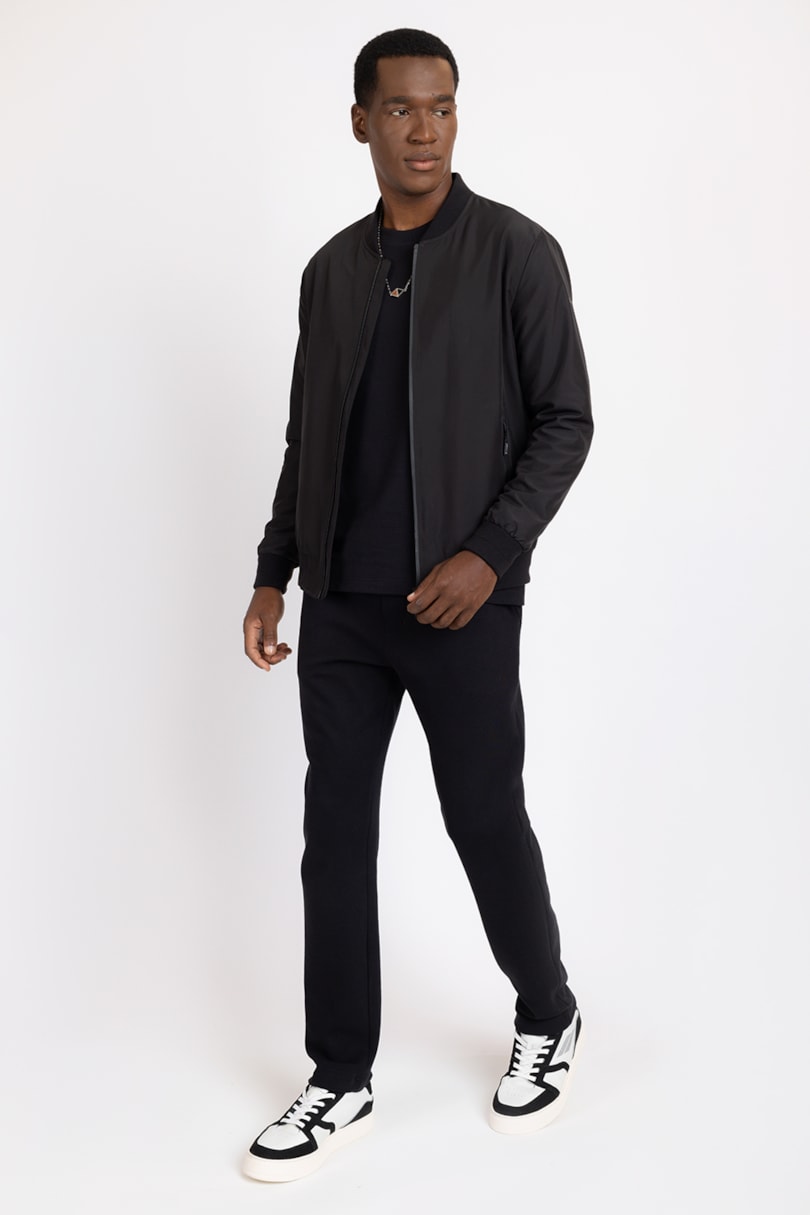 Calça Sport Suedine Canelado Preto