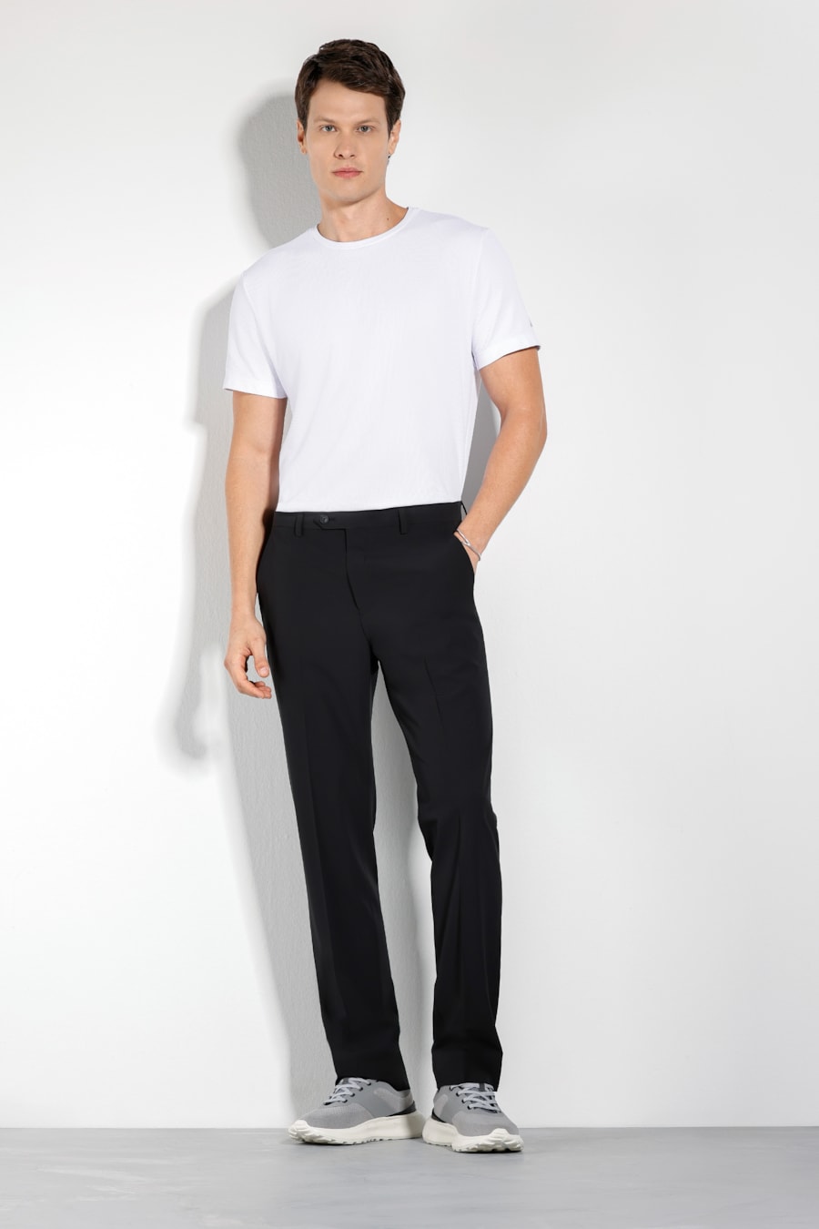 Calça Tech Ripstop Cós Elástico Preto — foto 2 de 4