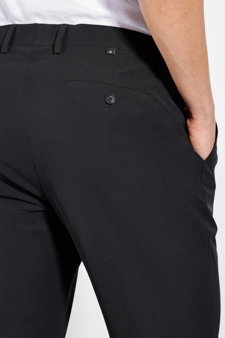Calça Tech Ripstop Cós Elástico Preto — foto 3 de 4