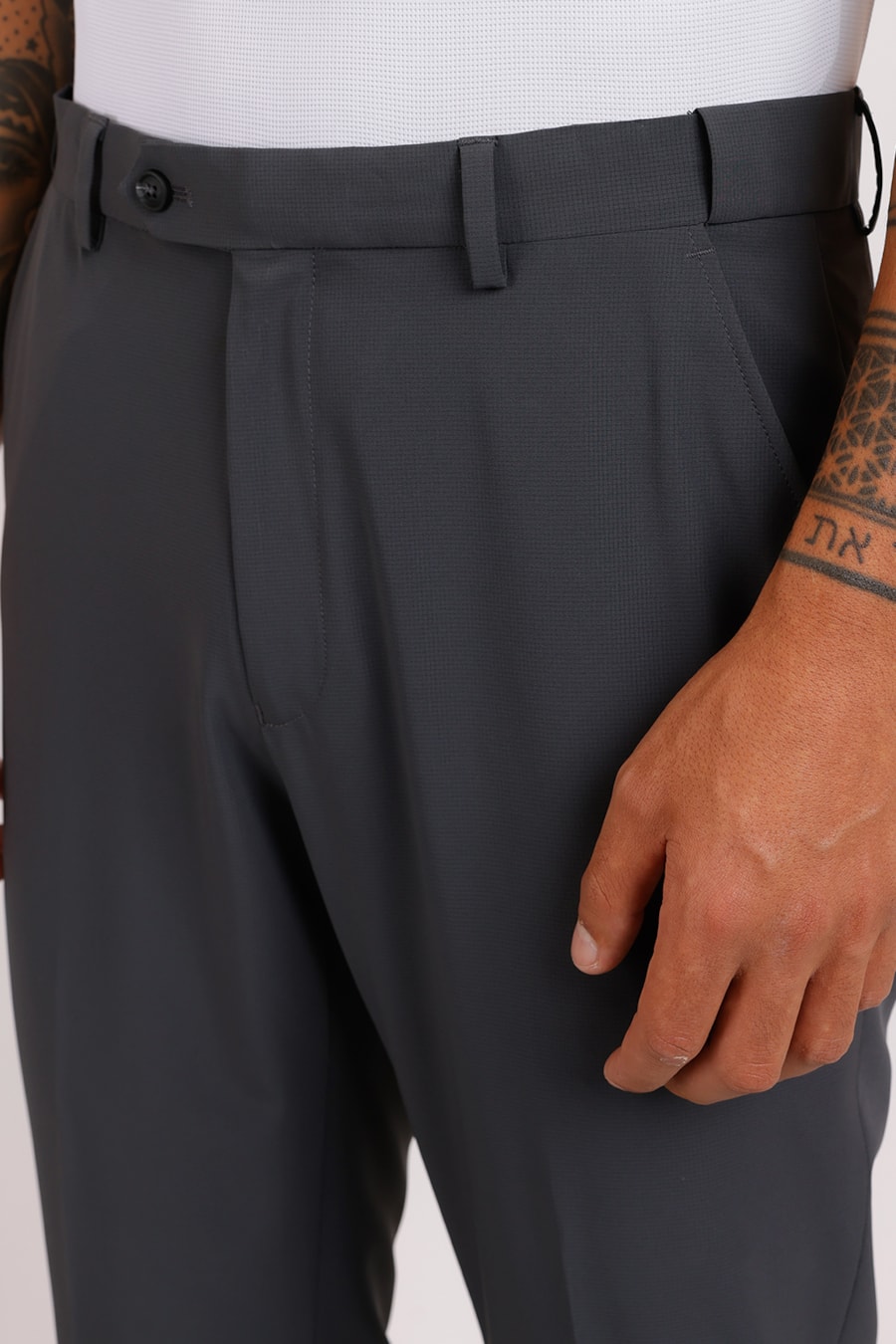 Calça Tech Ripstop Super Slim Urban Grafite — foto 1 de 4