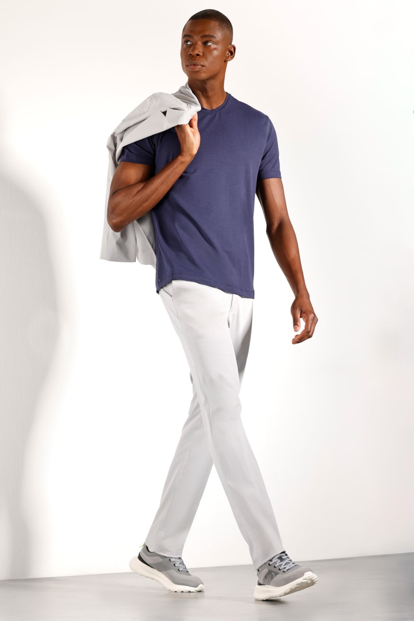 Calça Tech Twill Super Slim Cinza