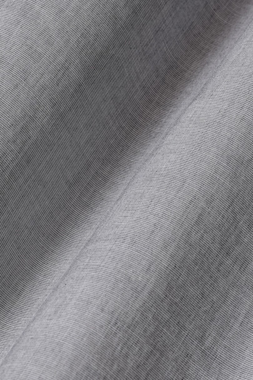 Camisa Algodão Regular Manga Longa Azul