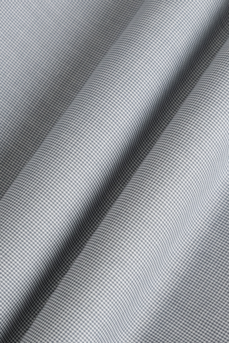 Camisa Algodão Regular Manga Longa Xadrez Azul C/Branco — foto 6 de 6