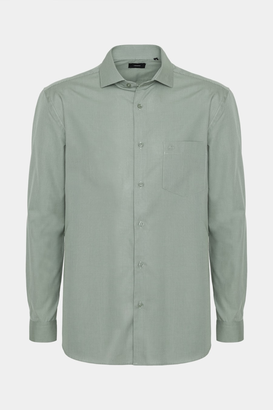 Camisa Algodão Regular Manga Longa Xadrez Cacto C/ Verde — foto 5 de 6