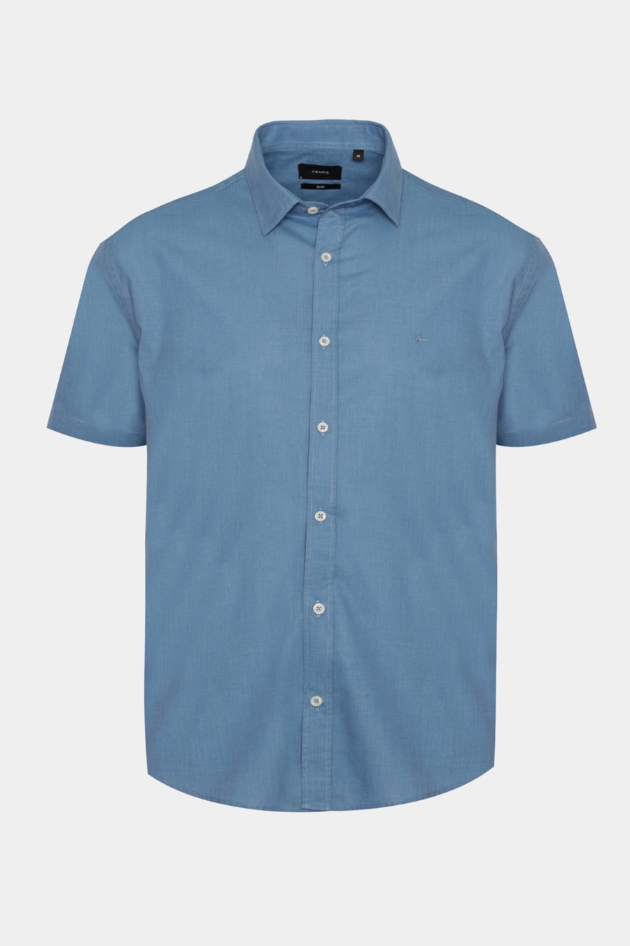 Camisa Aramis Manga Curta Modal Boa Vista Azul — foto 5 de 6