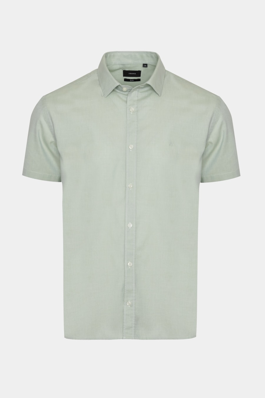 Camisa Aramis Manga Curta Modal Boa Vista Verde Claro — foto 5 de 6