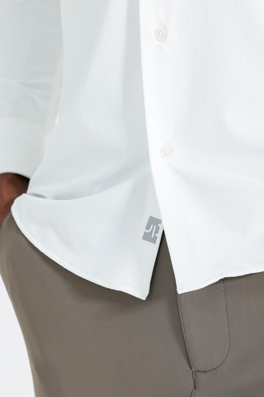 Camisa Bold Manga Longa Branco — foto 4 de 7