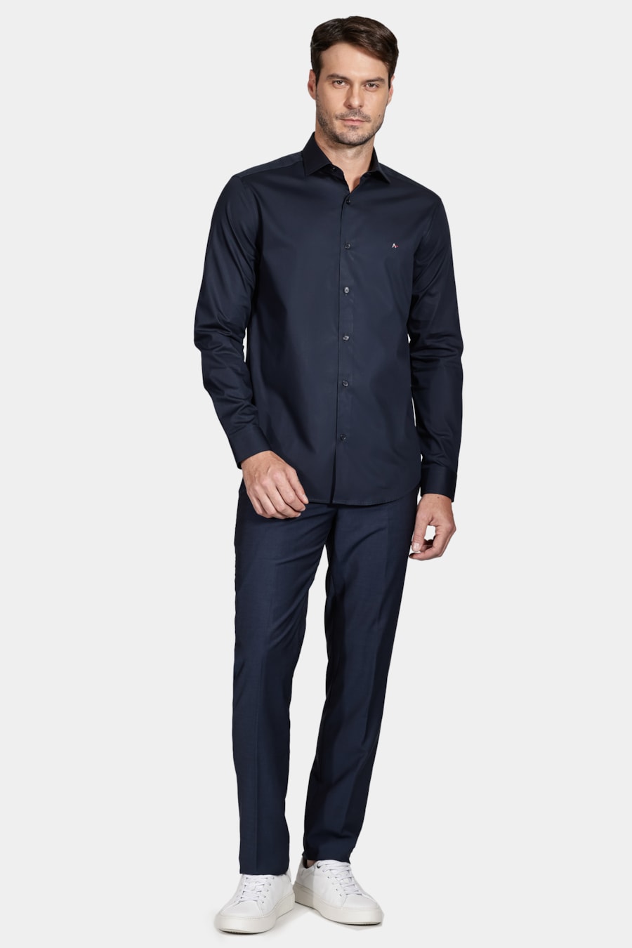 Camisa Casual Slim Lisa Marinho — foto 2 de 5
