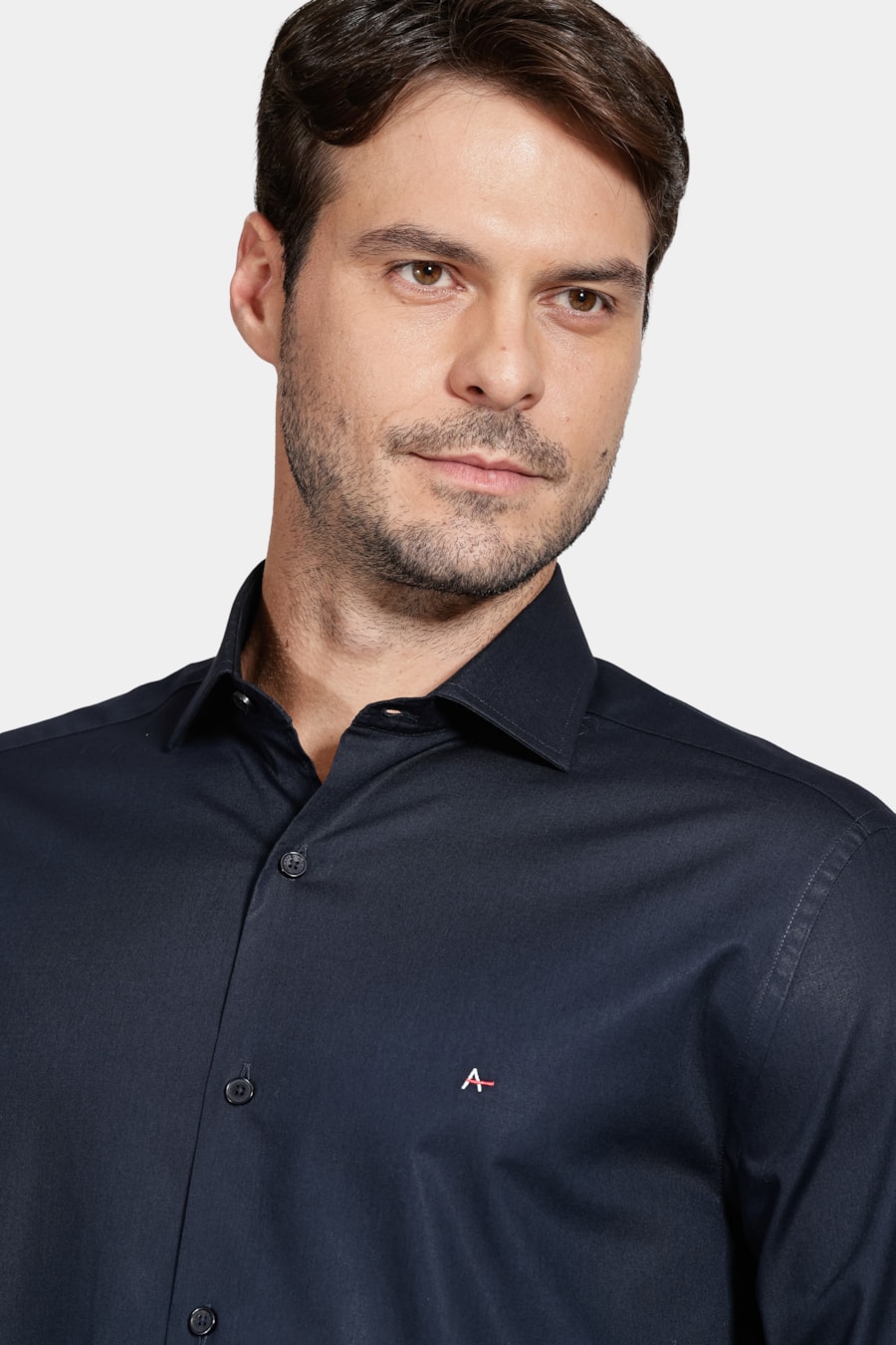Camisa Casual Slim Lisa Marinho — foto 3 de 5