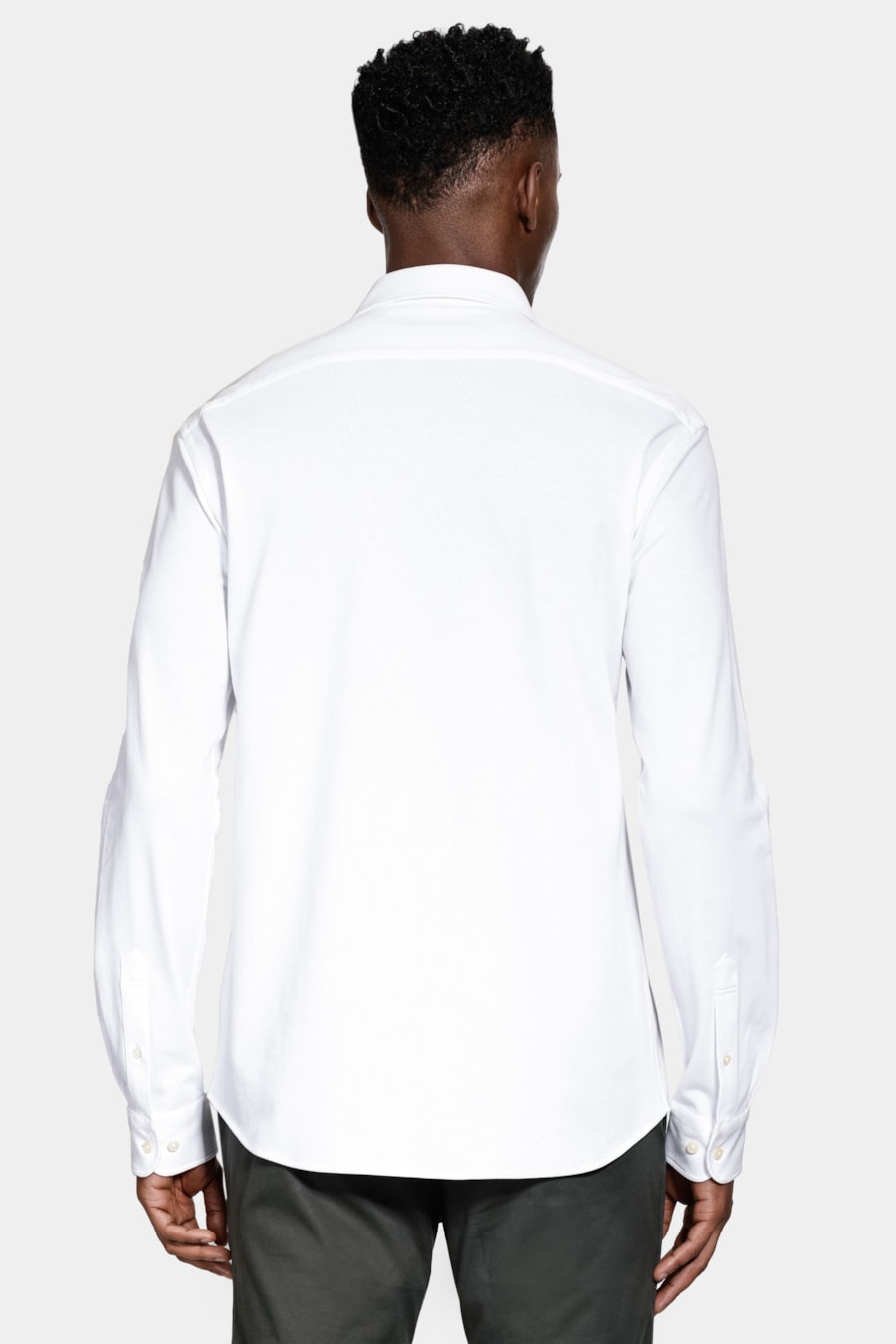 Camisa Cool Sorona® Ecoblend Branco — foto 4 de 5