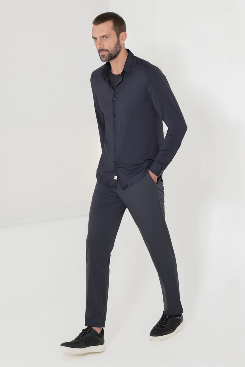 Camisa Flex Defense Manga Longa Preto