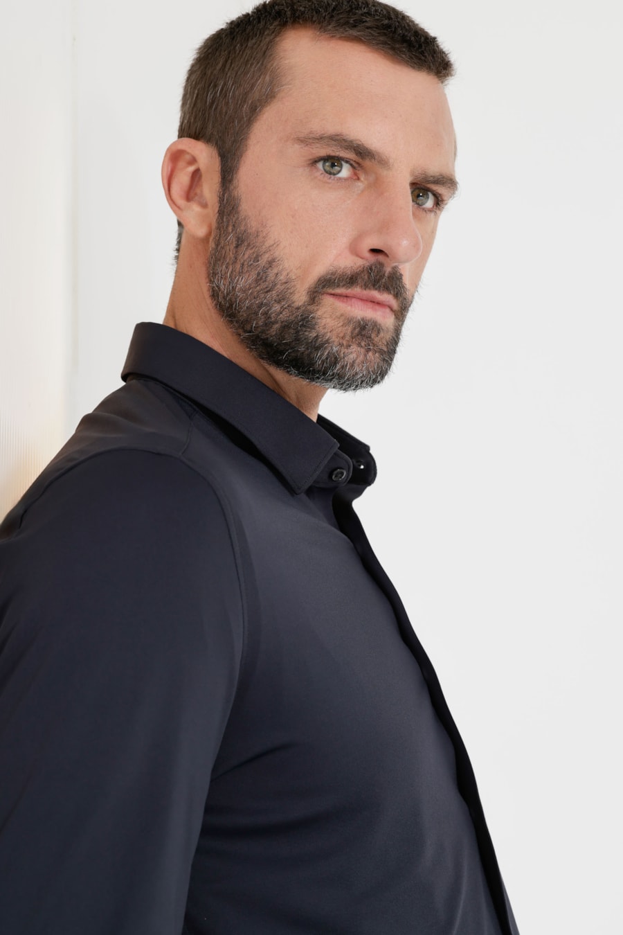 Camisa Flex Defense Manga Longa Preto — foto 3 de 6