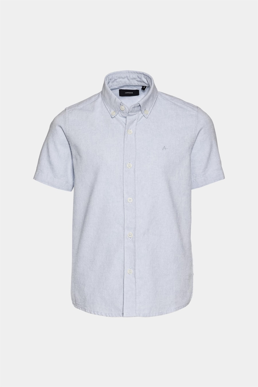 Camisa Infantil Oxford Planalto Button Down Azul Celeste - Não Ativar Mostruário — foto 4 de 5