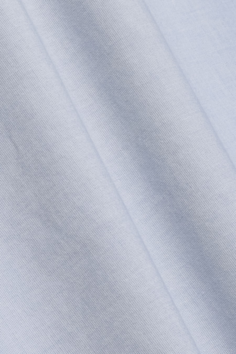 Camisa Manga Curta Algodão Modal Azul Claro — foto 6 de 6