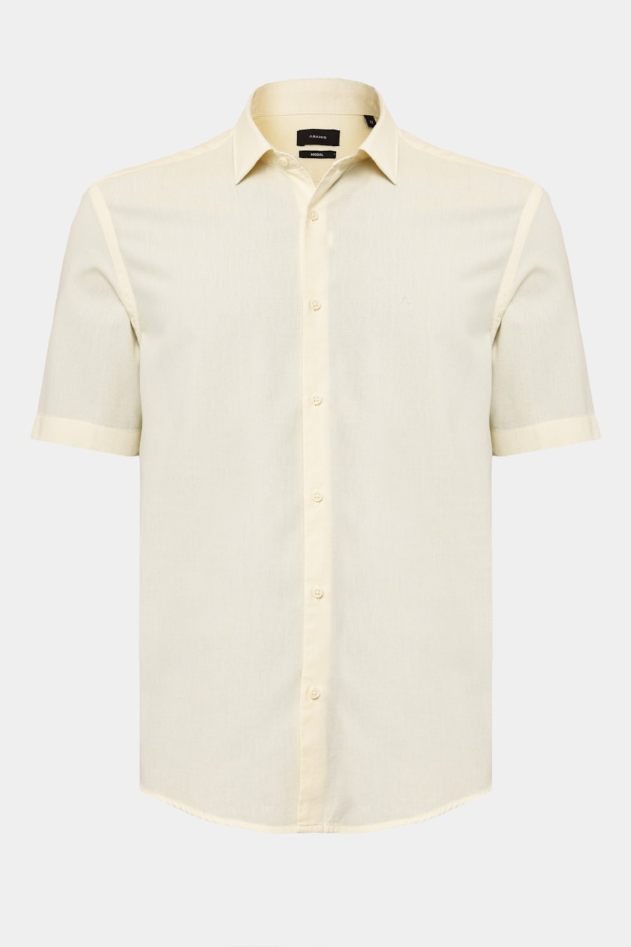Camisa Manga Curta Algodao Modal Boa Vista Amarelo — foto 5 de 6