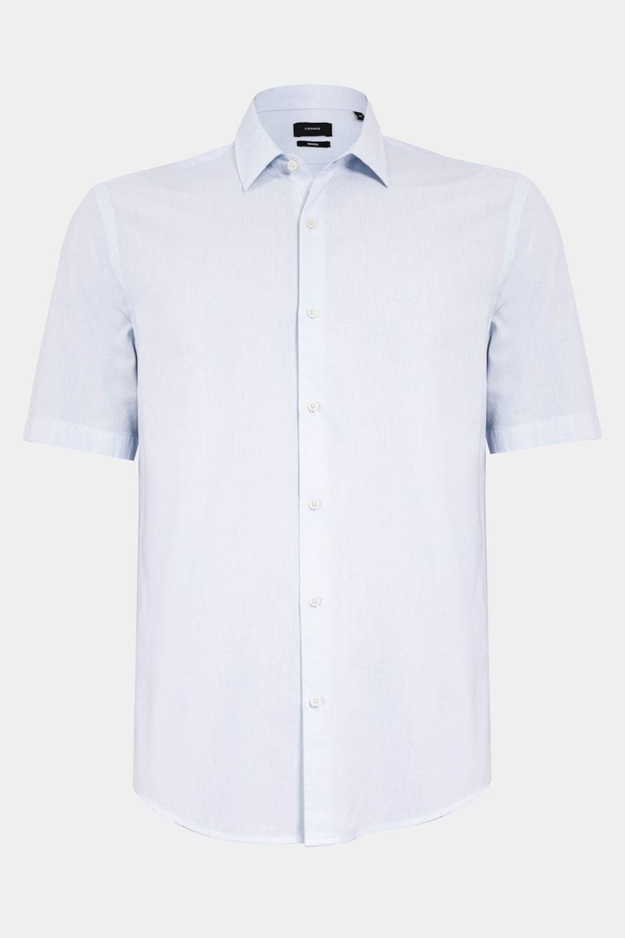 Camisa Manga Curta Algodao Modal Boa Vista Azul Claro — foto 5 de 6