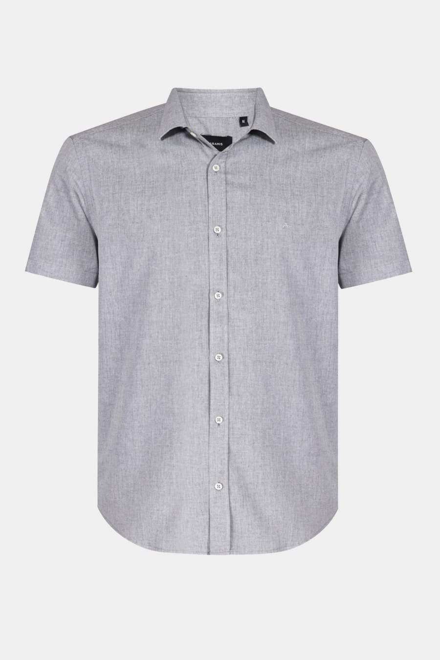 Camisa Manga Curta Algodão Willis Chumbo — foto 6 de 6