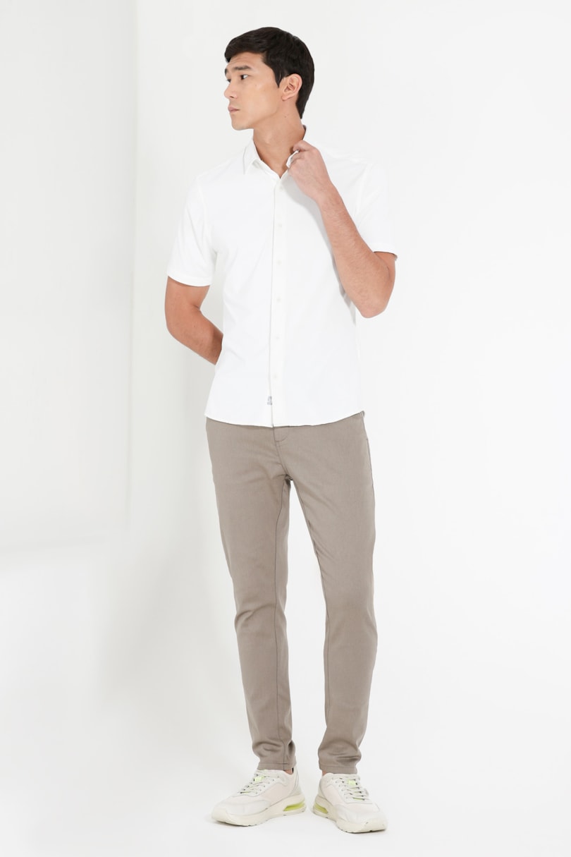 Camisa Manga Curta Bold Everyday Branco