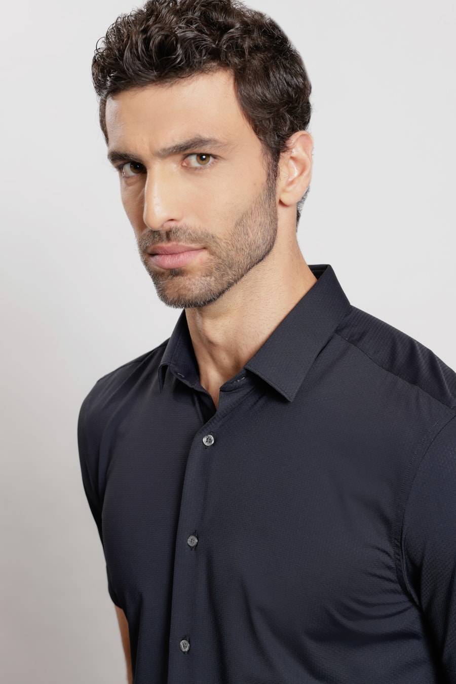 Camisa Manga Curta Bold Everyday Preto — foto 3 de 5