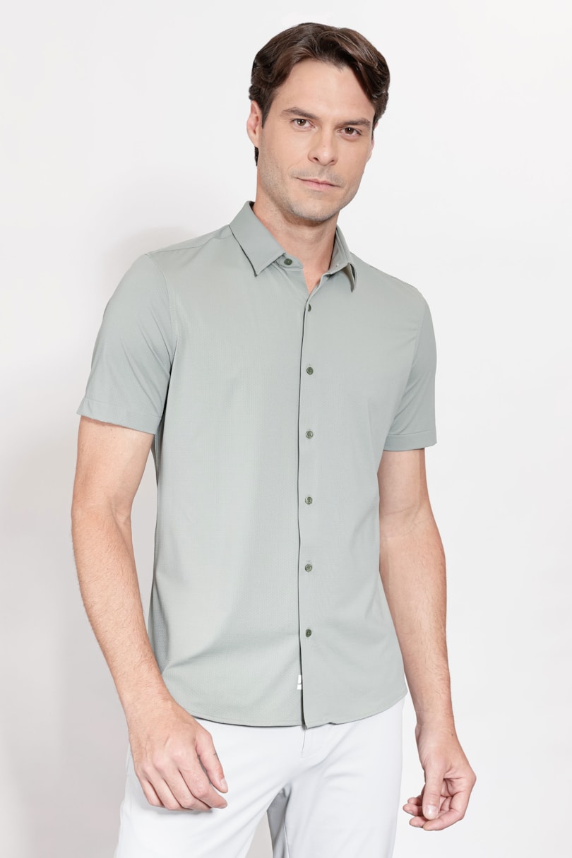 Camisa Manga Curta Bold Everyday Verde Pistache