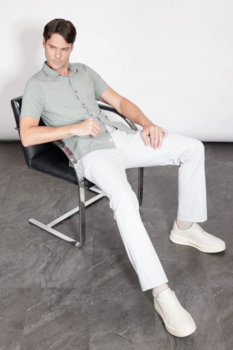 Camisa Manga Curta Bold Everyday Verde Pistache