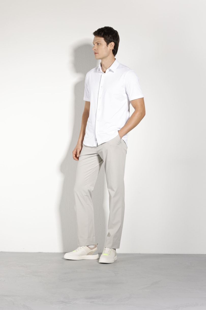 Camisa Manga Curta Classic Everyday Branco