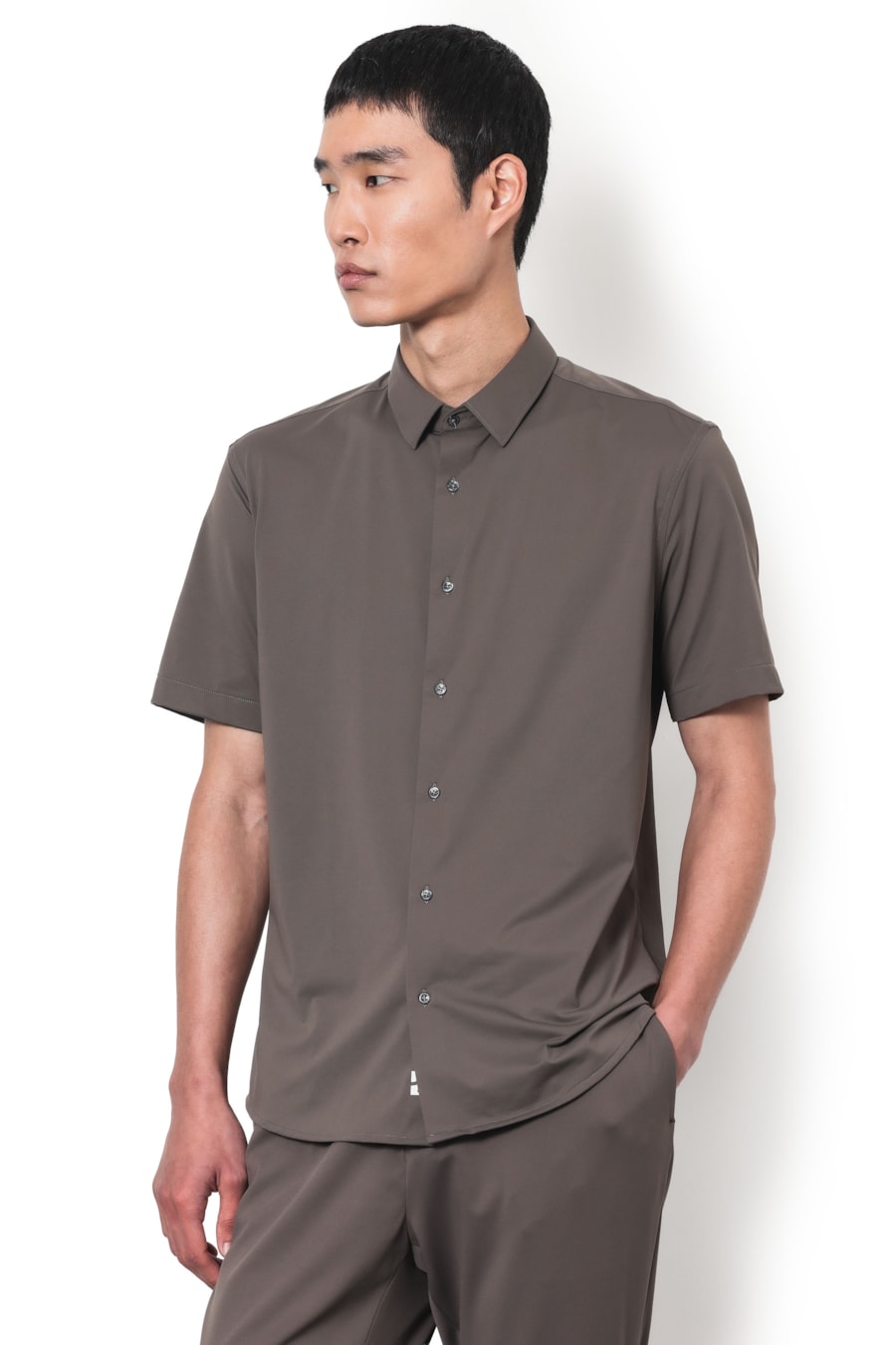 Camisa Manga Curta Classic Everyday Fume — foto 1 de 5