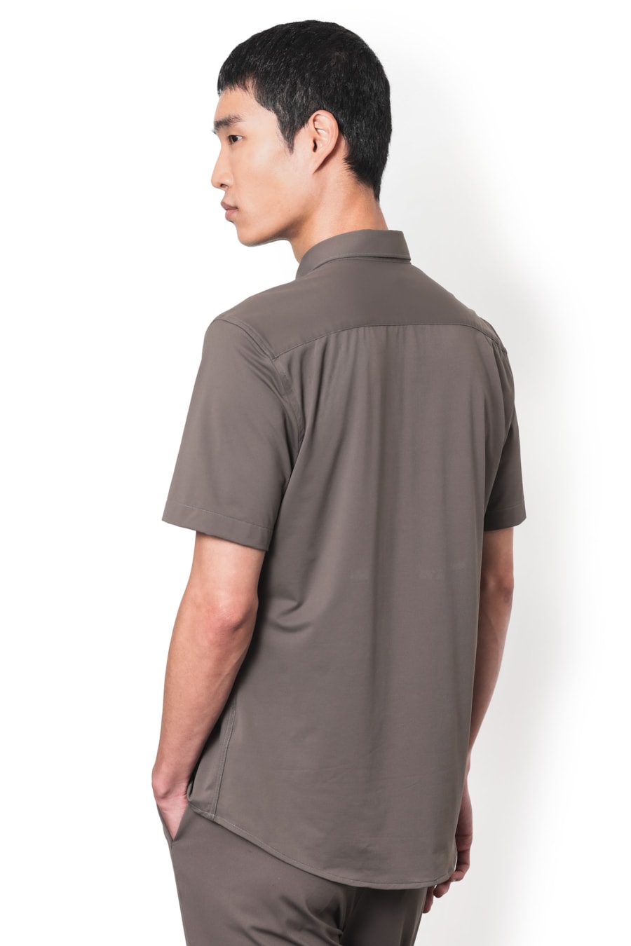 Camisa Manga Curta Classic Everyday Fume — foto 4 de 5