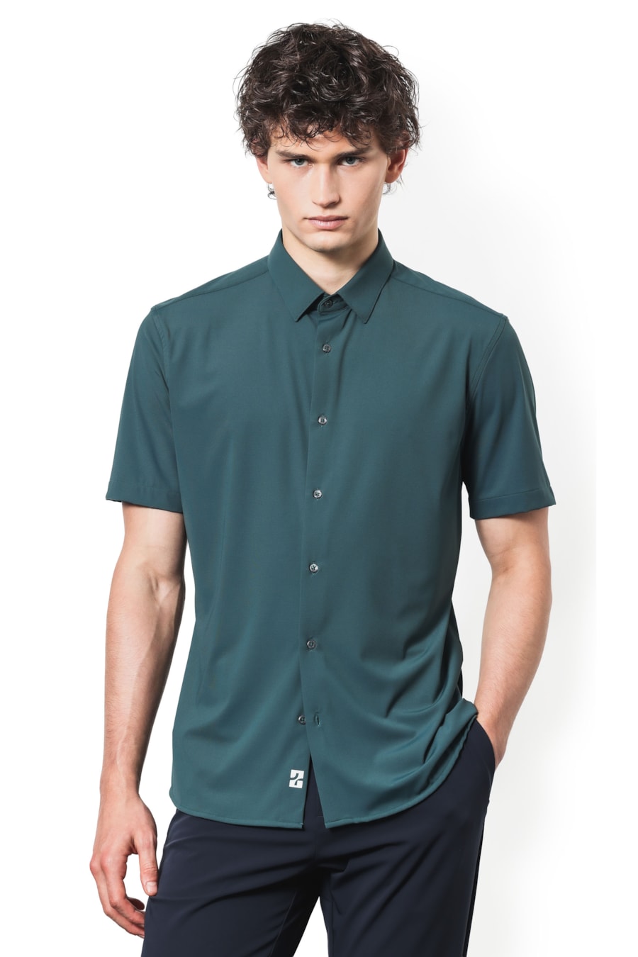 Camisa Manga Curta Conftech Verde Urban — foto 1 de 6