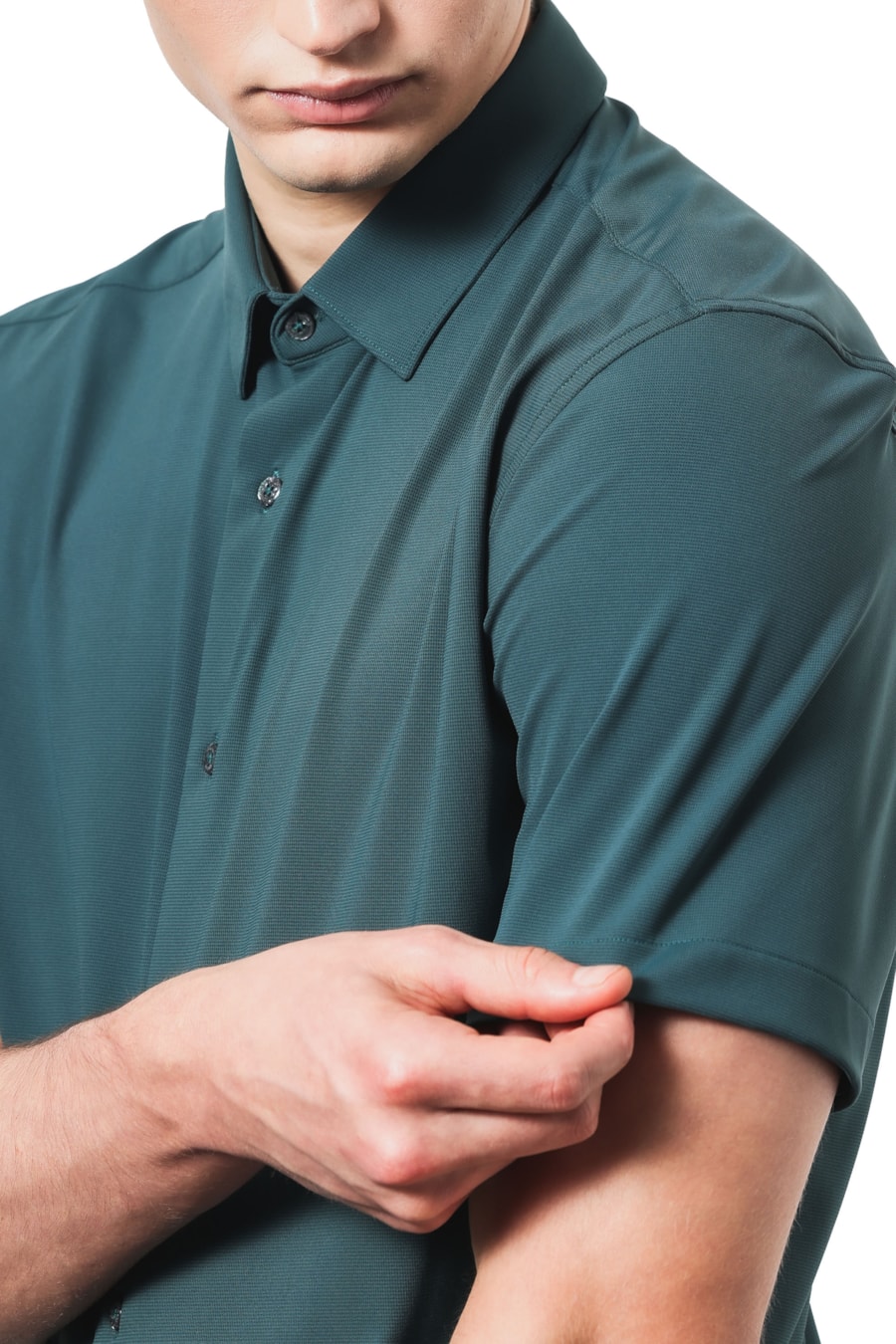 Camisa Manga Curta Conftech Verde Urban — foto 4 de 6