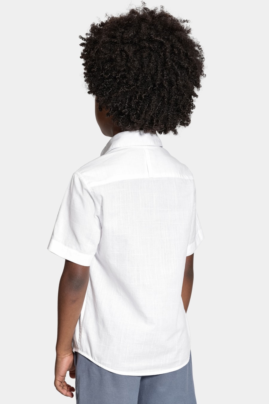 Camisa Manga Curta Infantil Flamê Bosco Branco — foto 4 de 8