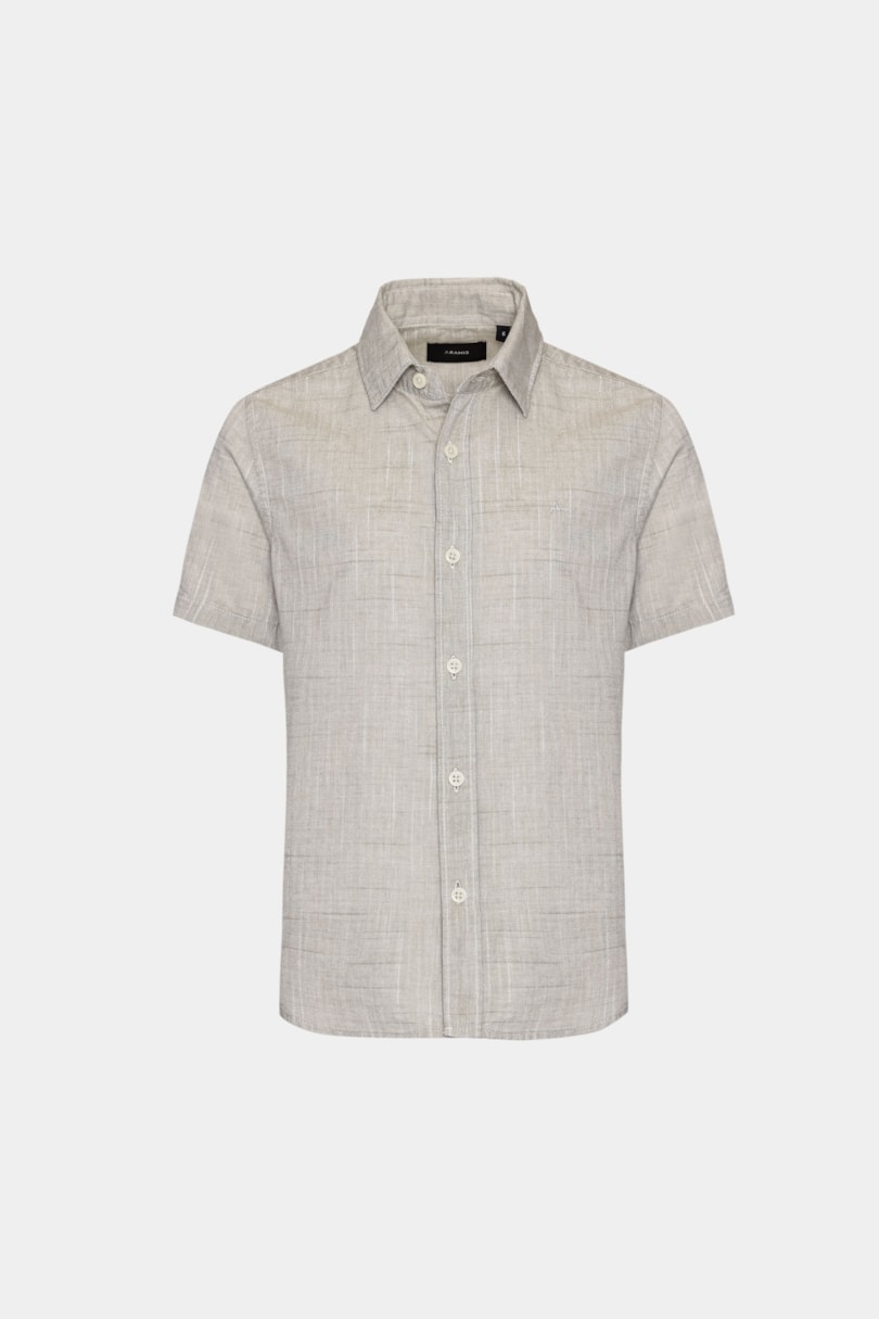 Camisa Manga Curta Infantil Loop Flame Bosco Verde Mescla