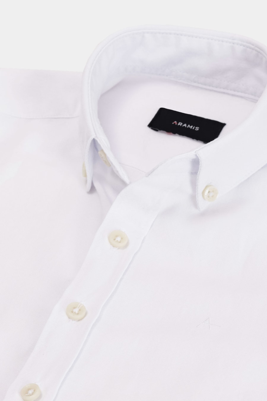 Camisa Manga Curta Infantil Oxford Branco - Não Ativar Mostruário — foto 4 de 5