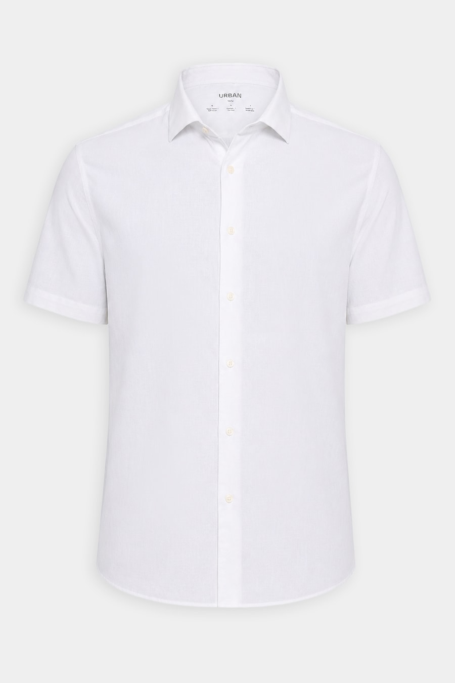 Camisa Manga Curta Linen Flex Branco — foto 5 de 5