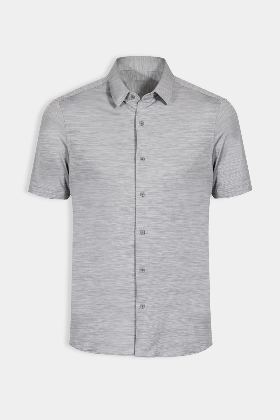 Camisa Manga Curta Mescla Dry Cinza Mescla — foto 5 de 5