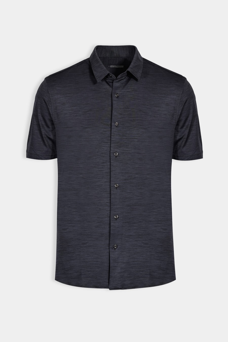 Camisa Manga Curta Mescla Dry Preto Com Grafite Mescla — foto 5 de 5