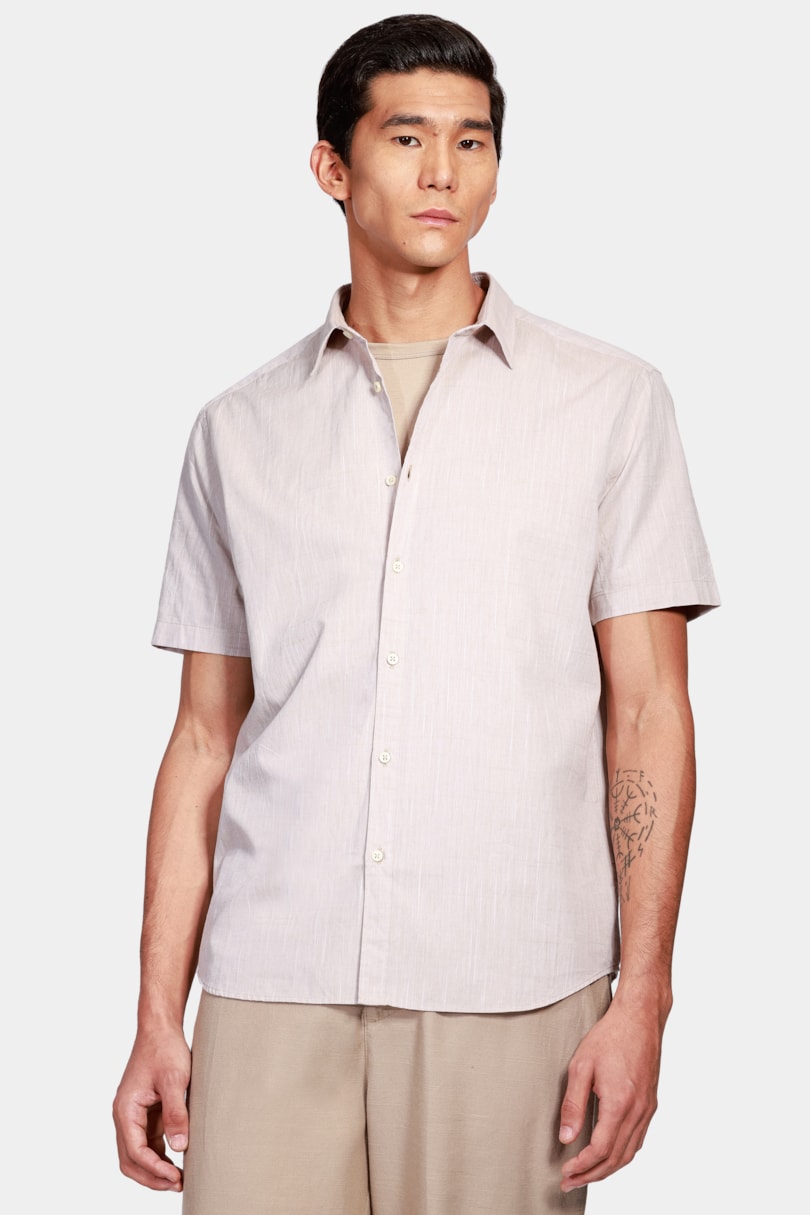 Camisa Manga Curta Move Regular Flamê Bosco Cáqui