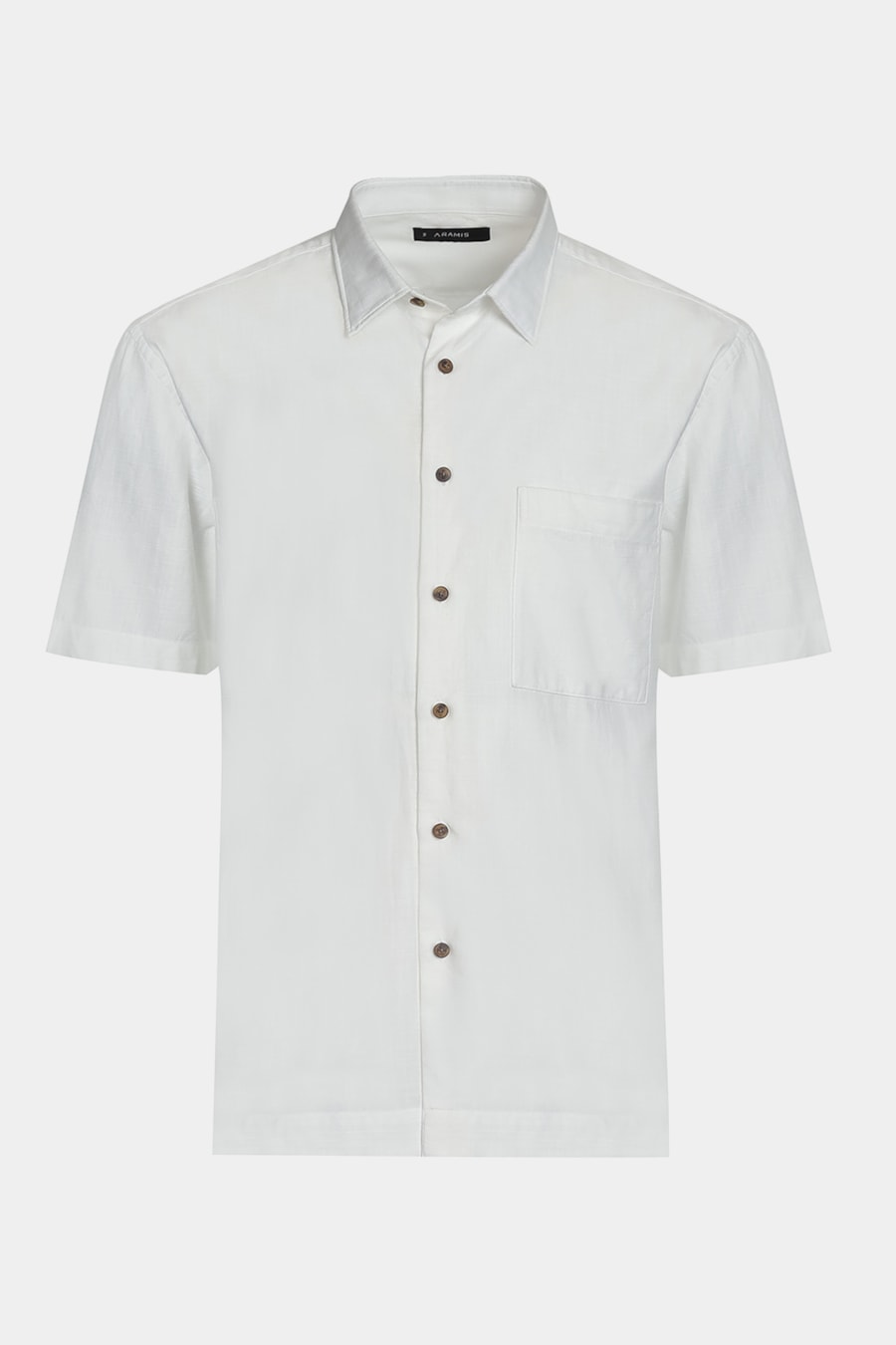Camisa Manga Curta Move Regular Maquineta Rústica Branco