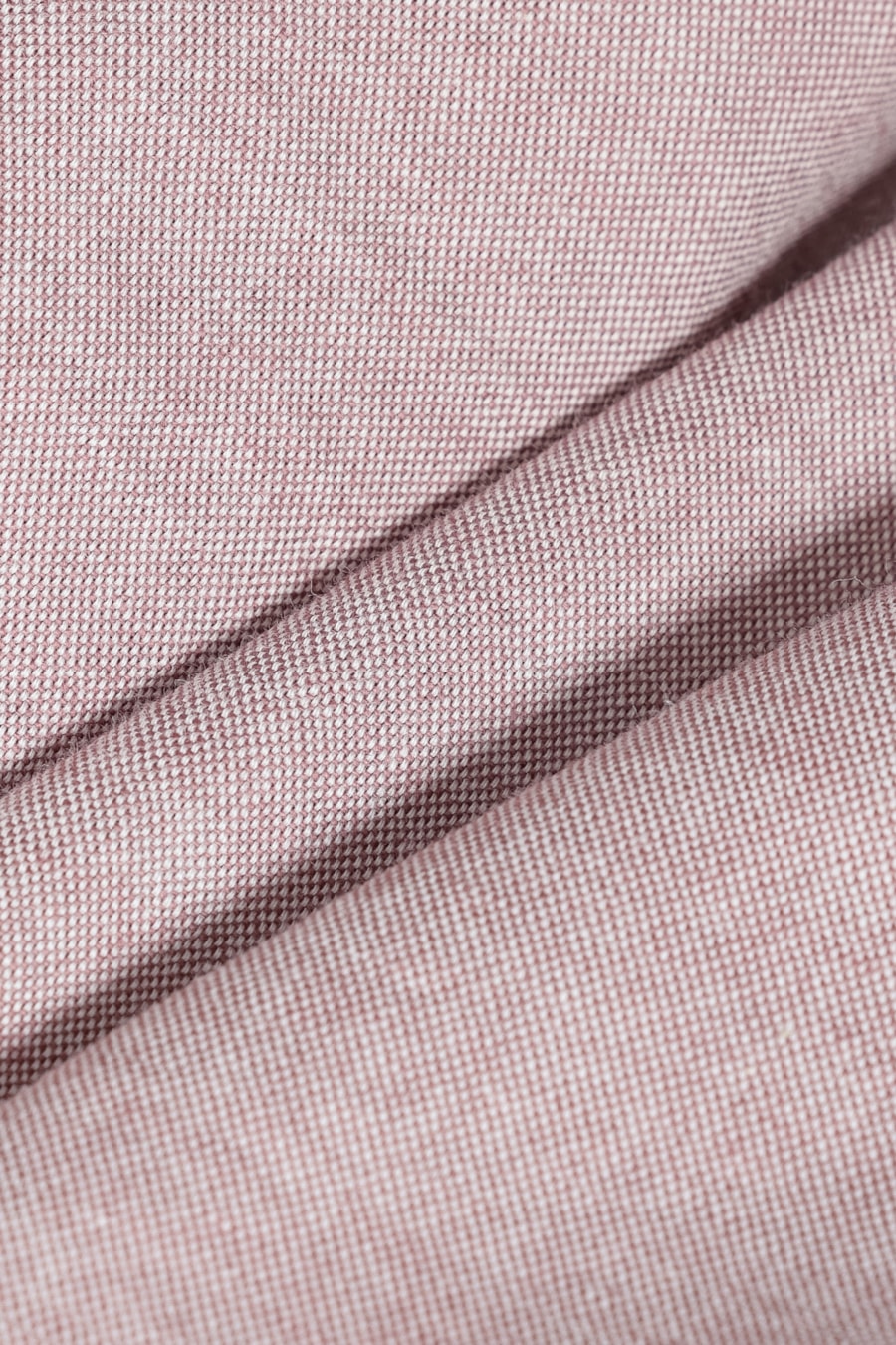 Camisa Manga Curta Move Slim Oxford Button Down Copan Rosa Escuro — foto 5 de 6