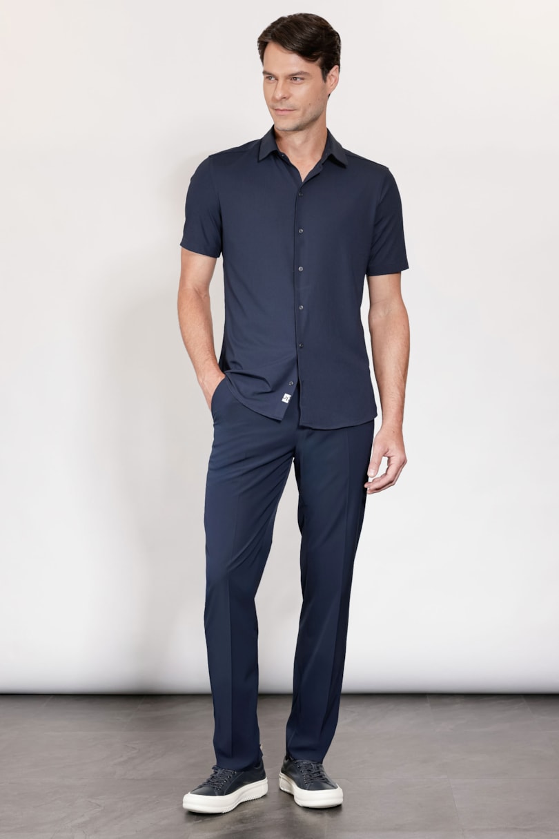 Camisa Manga Curta New Bold Marinho