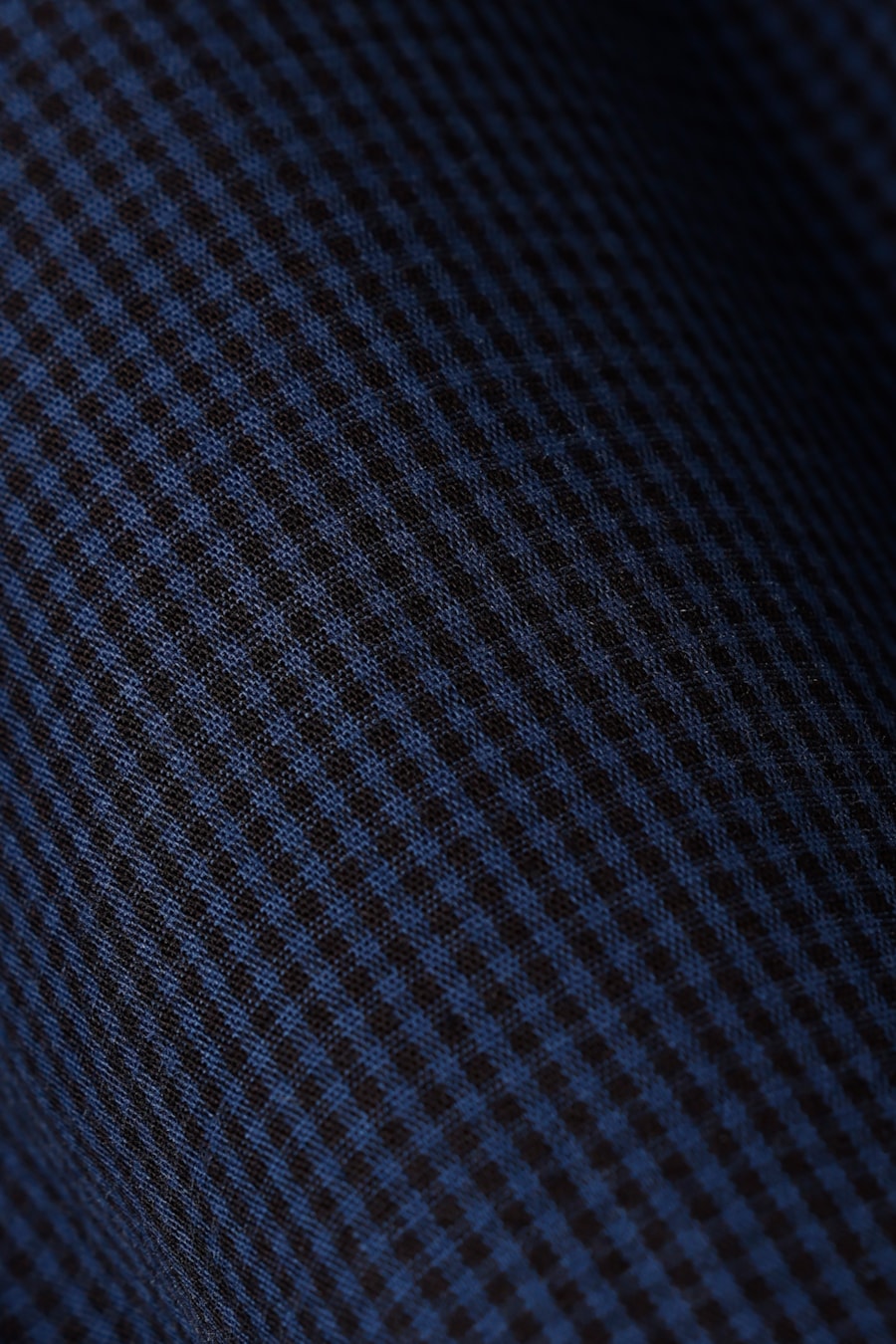 Camisa Manga Curta Regular Algodão Damero Royal C/ Marinho — foto 6 de 6