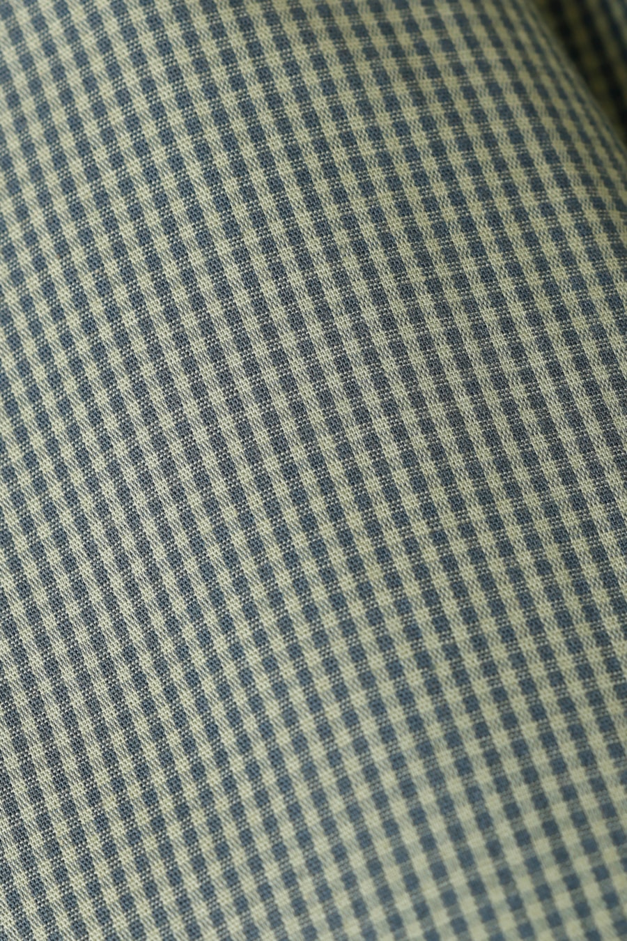Camisa Manga Curta Regular Algodão Damero Verde C/Azul — foto 7 de 7