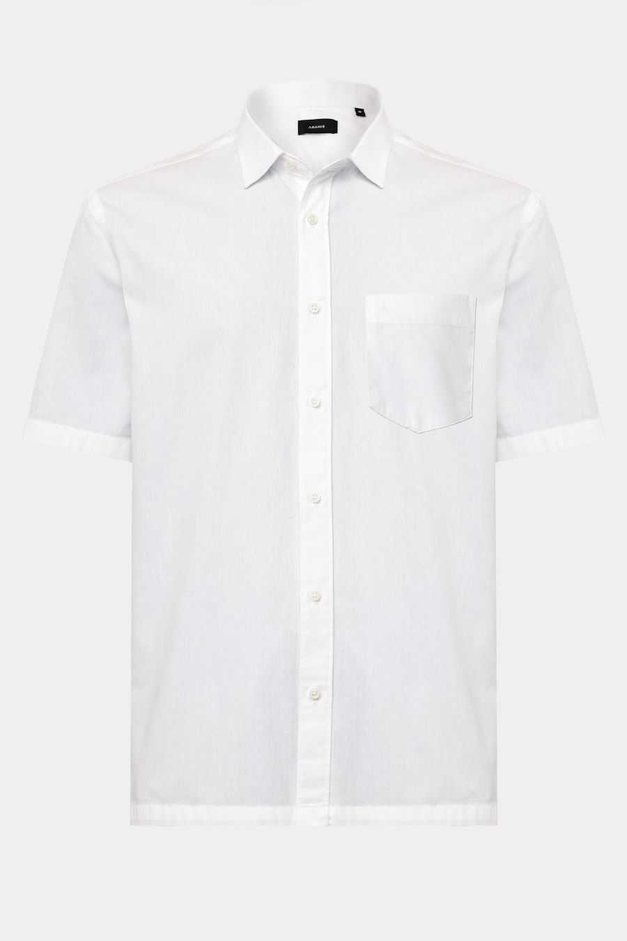 Camisa Manga Curta Regular Algodao Mescla Lotte Branco — foto 5 de 6