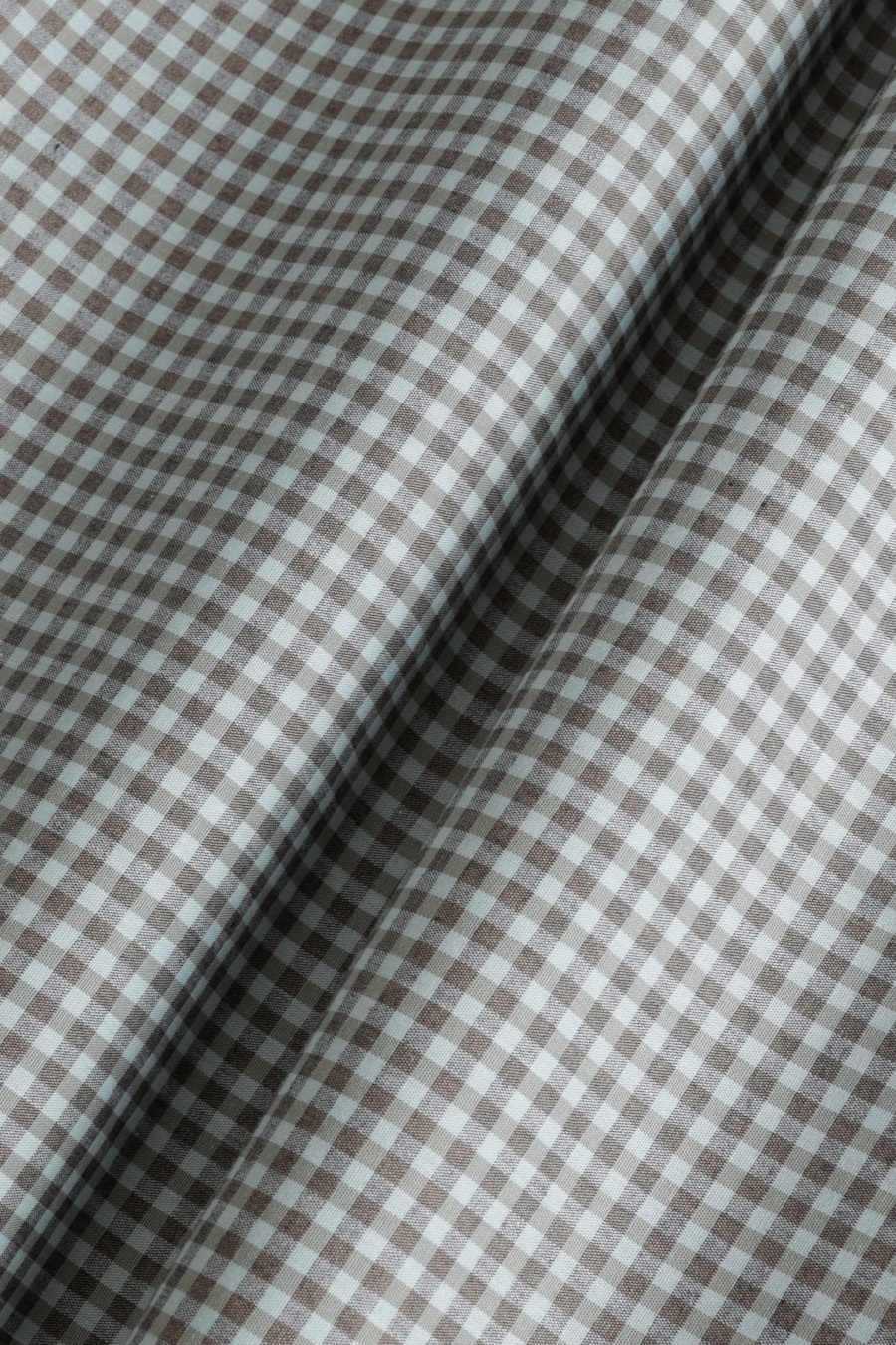 Camisa Manga Curta Regular Algodão Xadrez Verde/Cafe — foto 6 de 6