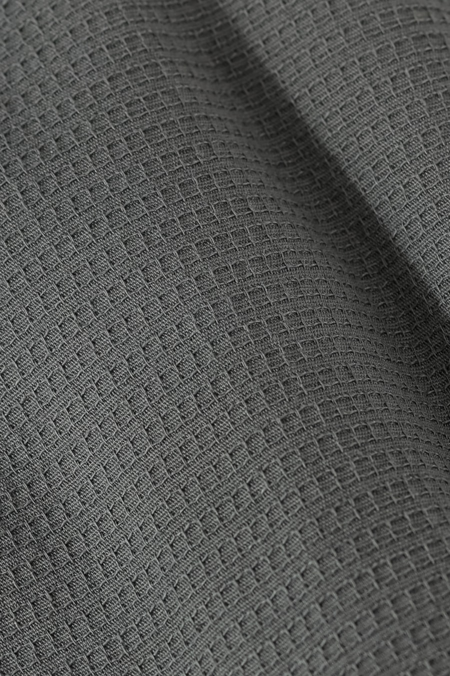 Camisa Manga Curta Regular Bowling Maquinetada Rustica Verde Gris — foto 6 de 6