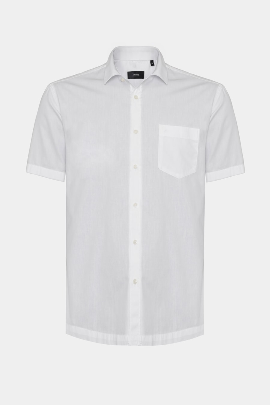 Camisa Manga Curta Regular Cb Algodao Mescla Lotte Branco — foto 5 de 6