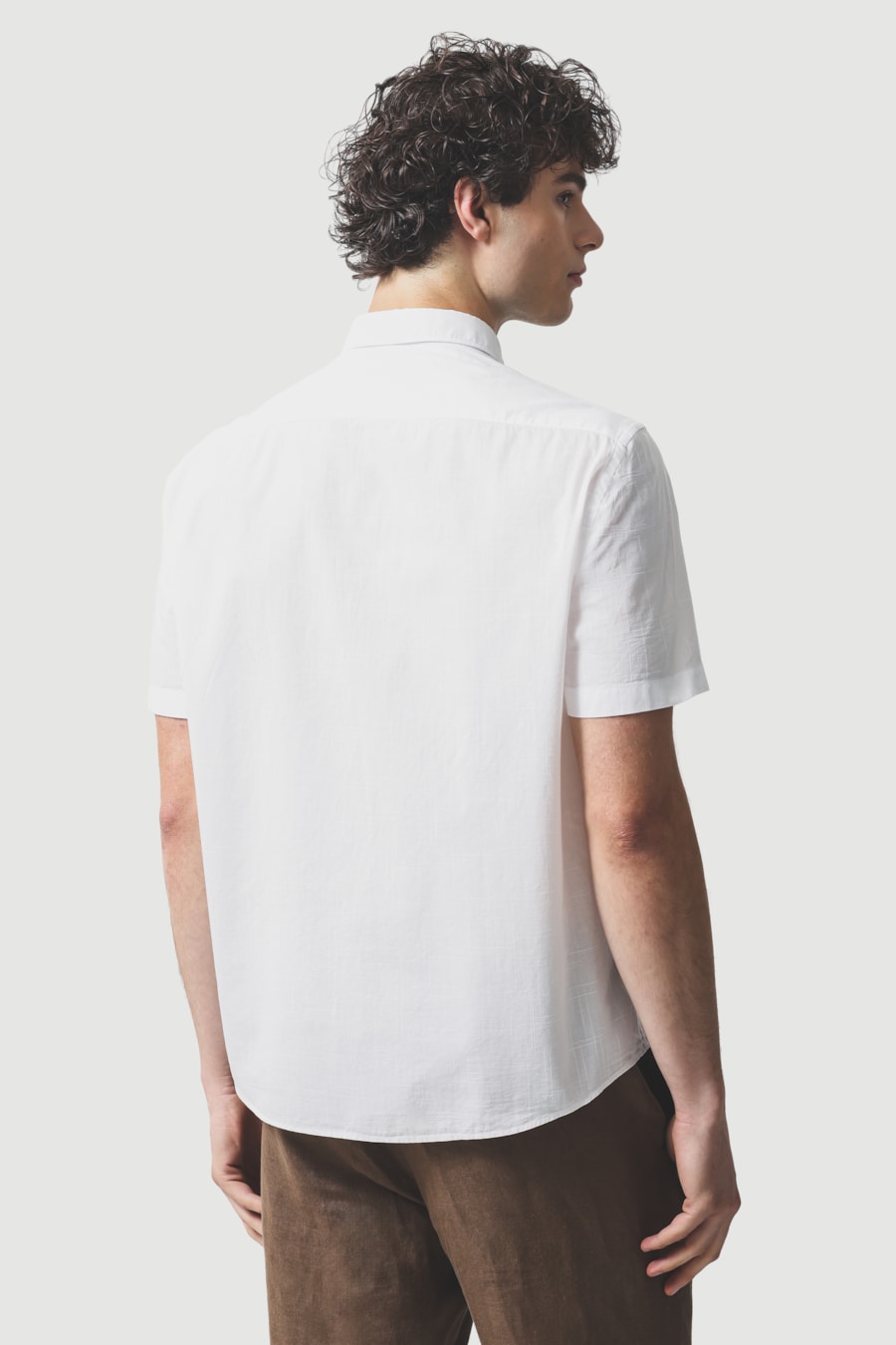 Camisa Manga Curta Regular Flame Bosco Branco — foto 4 de 6