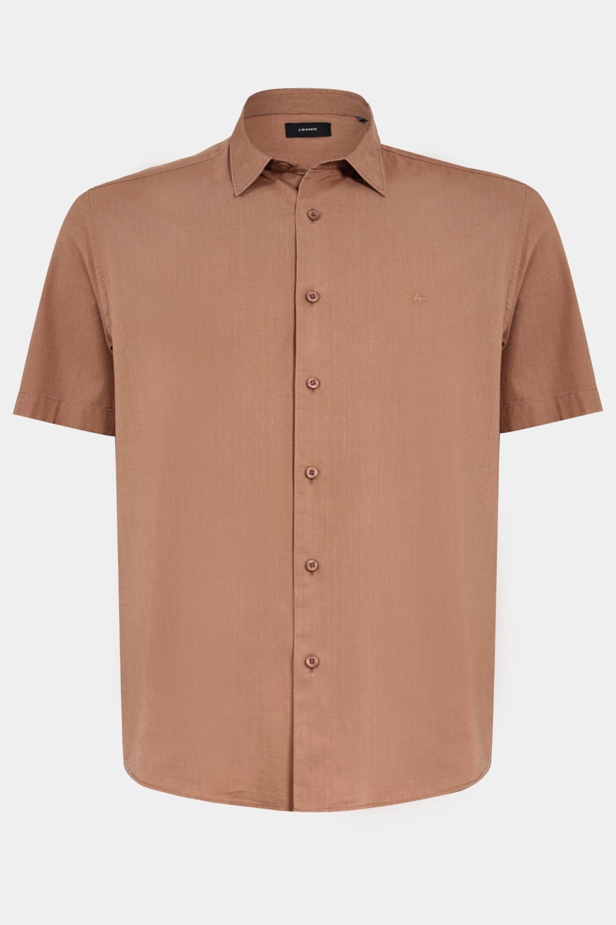 Camisa Manga Curta Regular Flame Bosco Chocolate — foto 5 de 6